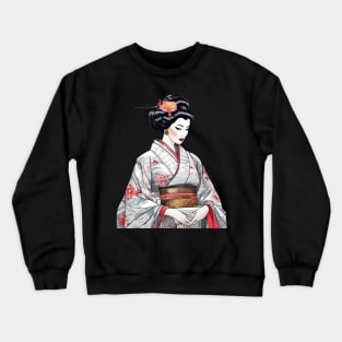 Japanese Geisha Crewneck Sweatshirt